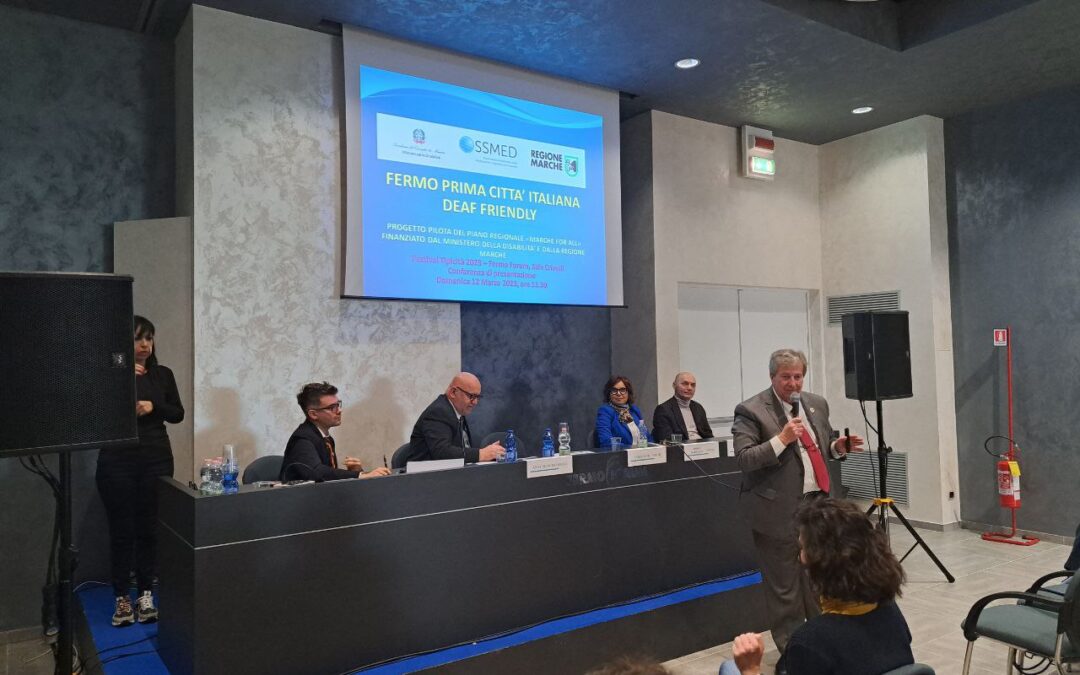 “Fermo Deaf Friendly City” si presenta a Tipicità 2023