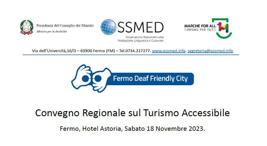 Convegno Regionale sul Turismo Accessibile – Call for papers