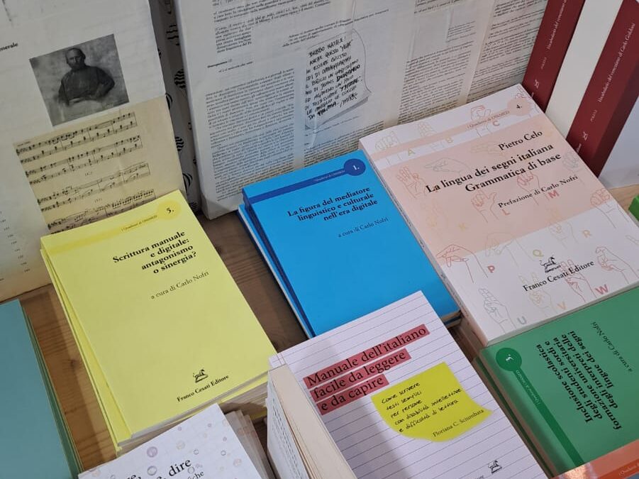 Presentazione del libro “Scrittura manuale e digitale: antagonismo o sinergia?” al Salone del Libro di Torino